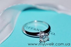 помолвочное кольцо Tiffany